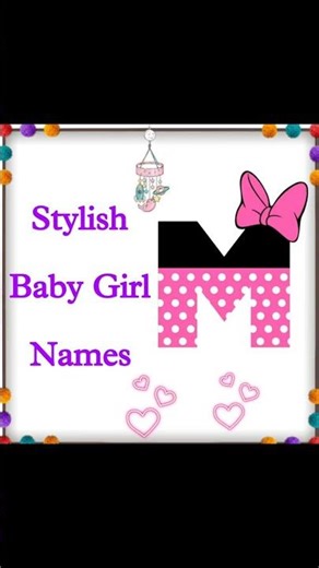 Stylish Baby Girl Names😍 #shortfeed #miniziv