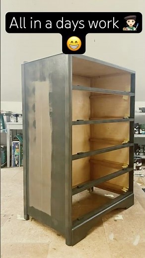 Paint, paint and paint again! 😁 All in a days work in my workshop #furniturerepainting