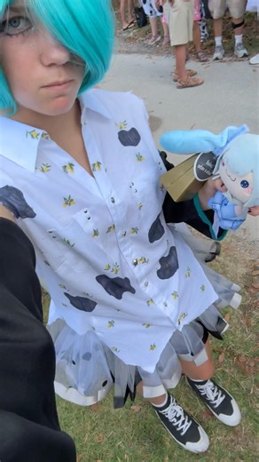 Miku cow cosplay