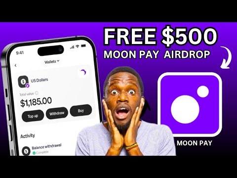 💰 MoonPay $500 Airdrop Guide! Claim Your Free Crypto Rewards Today