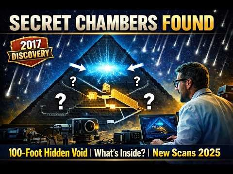 Secret Chambers Discovered Inside the Great Pyramid | What's Hidden Behind the Walls?