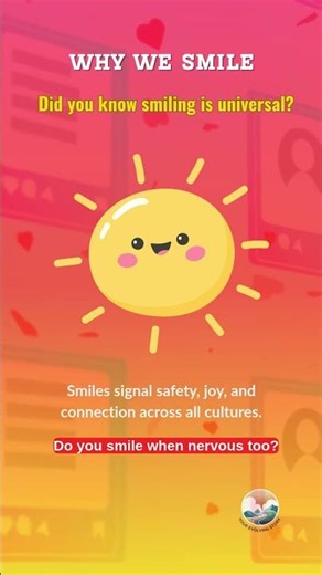 #fact110 Why We Smile #subscribe #psychologyfacts