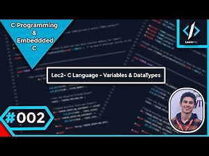 #002 Lec2 - C Language - Variables and Data Types - Comments & Escape Sequences [شرح بالعربي]