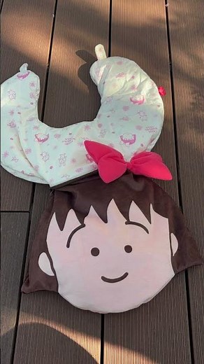 【ちびまる子ちゃんグッズ紹介】「2WAY ネックピロー & クッション」
