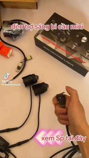 Đèn LED Bi Cầu Mini: 3 Chế Độ Siêu Sáng
