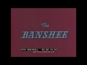 " THE BANSHEE" 1950s F2H BANSHEE U.S. NAVY FIGHTER JET PROMO MCDONNELL ST. LOUIS PLANT XD87845z