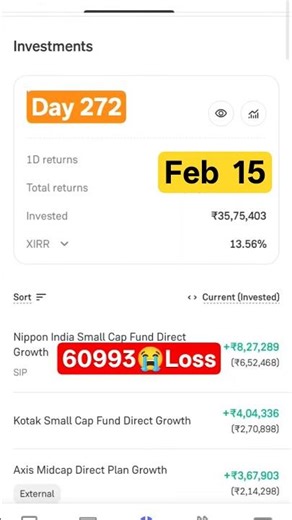 🚀❤️Today portfolio update🔥Best MF 2026🔥#short #sip #groww #stock #trend #new ‪@Mutual-fund-pro‬