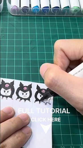 How To Make Kuromi Sticky Notes Step By Step #shorts #knotofheartcraft #kuromi