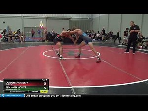 182 Lbs Round 2 (8 Team) - Landen Shurtleff, Utah Vs Benjamin Mower, Oklahoma Red 74c5