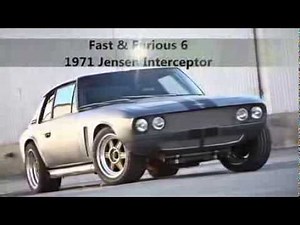 Fast & Furious 6 Cars 1971 Jensen Interceptor