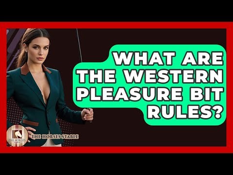What Are The Western Pleasure Bit Rules? - The Horses Stable