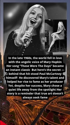 🎶🌹 MARY HOPKIN’S SECRET STORY 😱✨ THE GIRL WHO TOUCHED THE BEATLES’ HEART 💫🎤