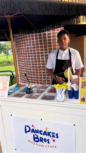 8 and 14-Year-Old Black Siblings Launch New Gourmet Pancake Business Called “The Pancake Bros” | Dante Lee