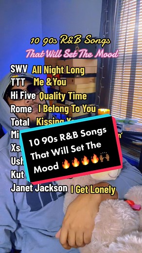 10 90s R&B Songs That Will Set The Mood ❤️🔥💯