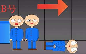 swf动画 地铁大战无声素材 （sample)