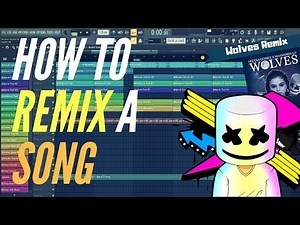 How to make a Hit Remix of any Song - Fl Studio tutorial | Free FLP