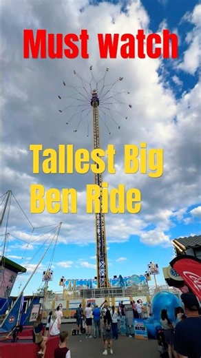 😱 The Tallest Thrill at Skegness? Big Ben Ride Experience!