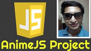 Anime.js Simple Animation Project in Vanilla Javascript 2020