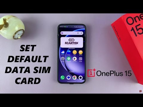 OnePlus 15: How To Set / Change Default Mobile Data SIM Card