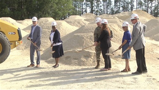 Florida’s first Army Reserve equipment concentration site has officially broken ground in Gainesville