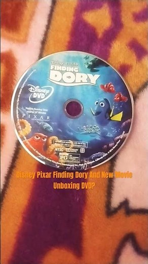 Disney Pixar Finding Dory And New Movie Unboxing DVD? 📀🦦🐠🐟🐡🦭🦞🦑🐙🌊🐚