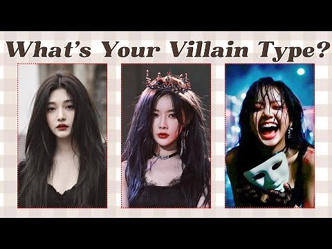 What’s Your Villain Type? 😈🖤 | Personality Test Quiz