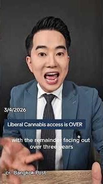 Thailand Gives 11,000 Cannabis Shops Three Years to Convert Into Medical Clinics