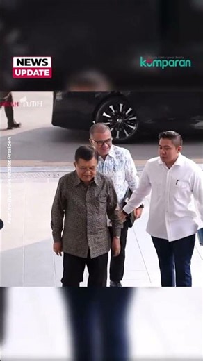 JK dan Putranya Temui Presiden Prabowo di Istana, Disambut Seskab Teddy