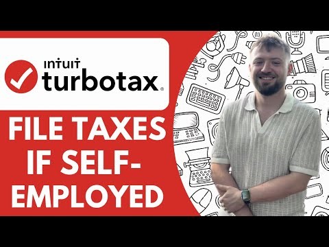 How to File Your Taxes if You are Self Employed Turbotax - 2025 (NEW METHOD)