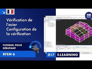 Tutoriel pour débutant sur RFEM 6 | 017 Vérification de l'acier | Situation de projet | Configura...