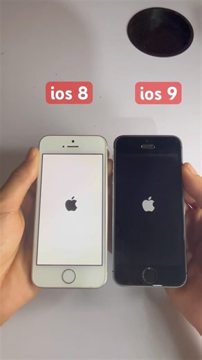 Which Boots Faster? iPhone 5s iOS 8 vs 9 #iosold #retroios #iphone5s