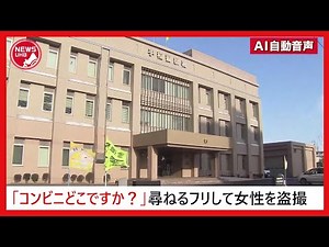 コンビニどこですか？ 女性にたずねるふりしてスカートの中を撮影…19歳男逮捕「ムラムラしたのでしました」スマホに盗撮画像