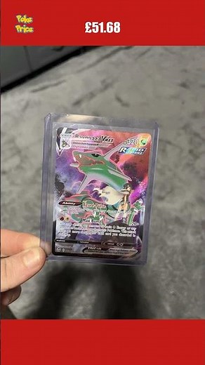 Pokemon Card - Rayquaza VMAX Silver Tempest TG20/TG30 Ultra Rare Mint Condition