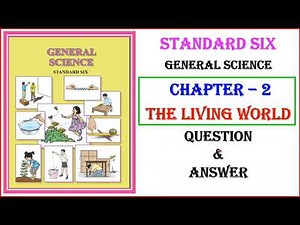 Exercise | Ch 2 The living world | Class 6th Science | Questions & Answers | Maharashtra State Board