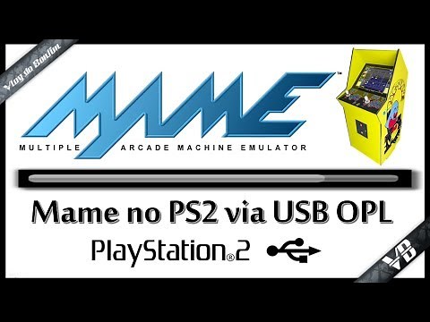 Mame (Arcade ) no PS2 via USB OPL