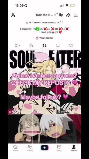 Anime Banners for You: Check My Reposts!