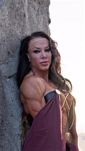 Christie Allbritton Ifbb Pro on Instagram: "Perfect for Halloween 🎃 Gladiator themed shoot at Stonehenge Memorial with @s.storm.studio #happyhalloween #gladiator #ifbbproleague #momswithmuscles #fitover50"