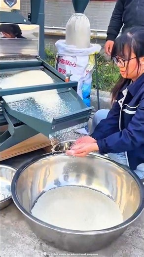 Rice separate and gravel separate machine😳 #shorts #viral