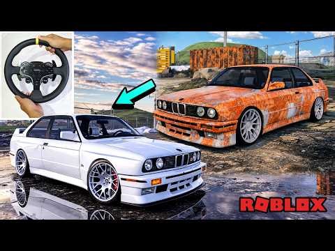 I RESTORED BMW M3 E30 in ROBLOX!