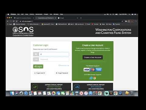 How to get a business license in Washington State