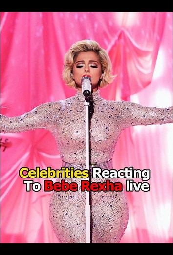 Celebrities Reacting To Bebe Rexha live #BebeRexha #performance #live #foryoupage #TaylorSwift