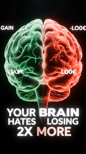 🧠 Ton cerveau déteste perdre 2X plus qu'il aime gagner. C'est l'AVERSION À LA PERTE. Le biais qui double les conversions. "Plus que 3 places" marche mieux que "Places disponibles". "Ne rate pas" bat "Profite de". Les marketeurs jouent sur ta PEUR, pas sur ton DÉSIR. Maintenant tu le sais. Tu vas voir ça PARTOUT. 👀 Abonne-toi pour les 32 autres techniques de manipulation psychologique. #Neuromarketing #PsychologieMarketing #BiaisCognitif #TechniquesDeVente #AcerfiFoundation #Motivation #Stratég