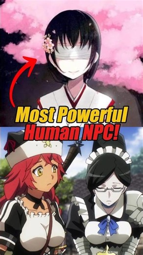 Did You Know There is One Human NPC in Nazarick in Overlord? #overlord #anime