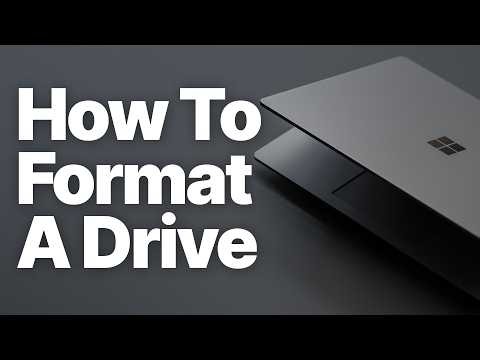 How to Format External Hard Drive or USB Drive on Windows 11 / 10