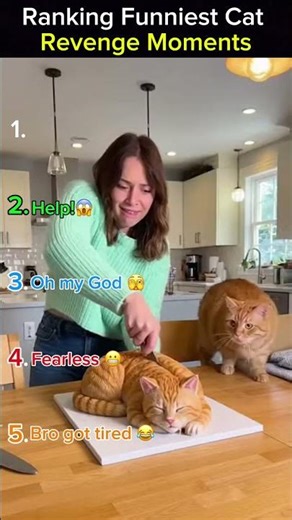 Ranking Funniest Cat Revenge Moments