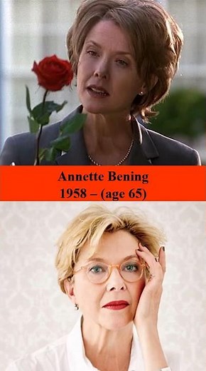 Annette Bening, American Beauty (1999) | Then and Now