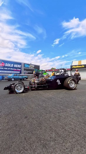 Front-Engine Dragster "Big Bro" driven by Kyle Southworth #dragracing #dragraceuk #ChevyNation #racecar #dragrace #santapodraceway Red Line Motorsports Media Twisted Axle Car Club RPM Army | Dragstrip Logic