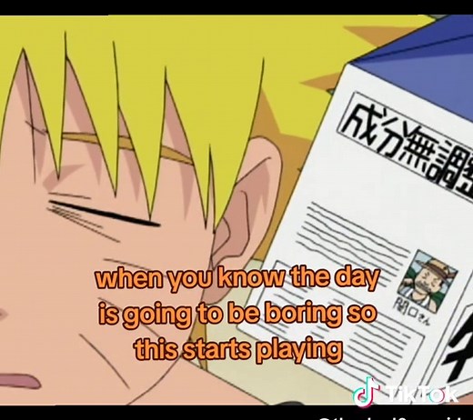 Naruto Filler Sound: When Days Feel Boring