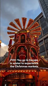 Step into a fairy tale on our Christmas Market Tours. 🎄