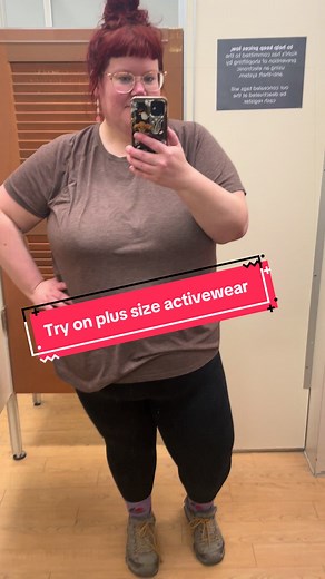 Plus Size Activewear Try-On Haul: Tek Gear Tops & Bottoms